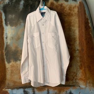 White wrangler button up
